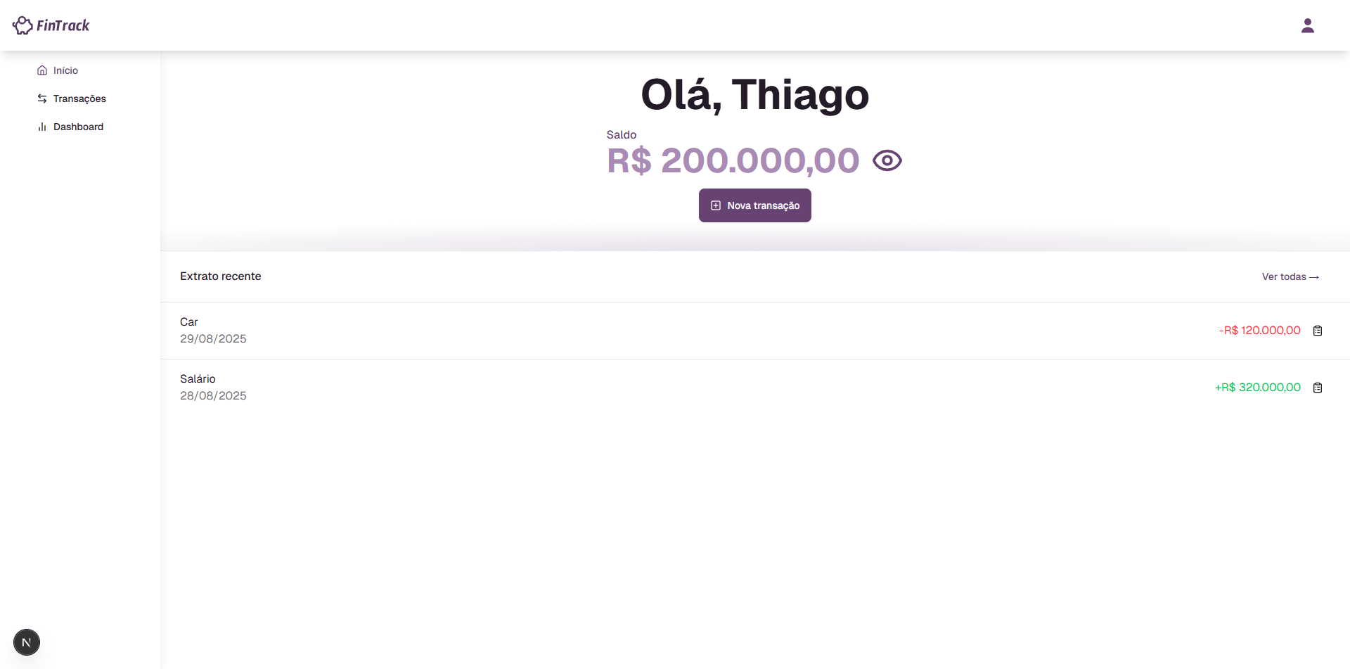 Bytebank screenshot 1